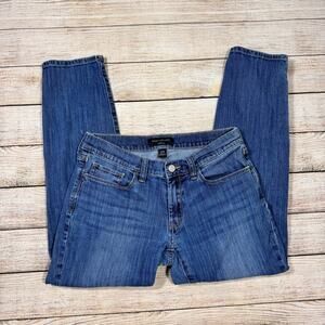 Banana Republic Skinny Fit Blue Denim Cropped Jeans Women's 4 / 27